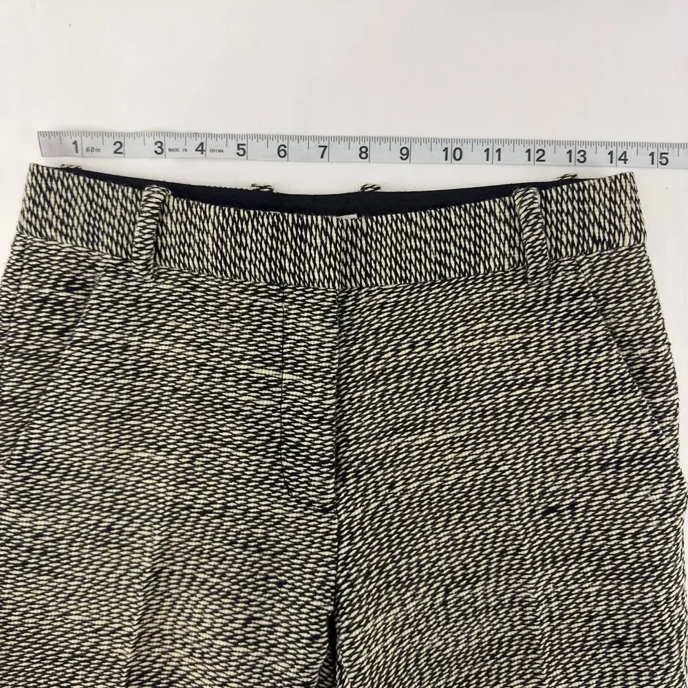3.1 Phillip Lim Cuffed Flat‎ Front black and beige trouser